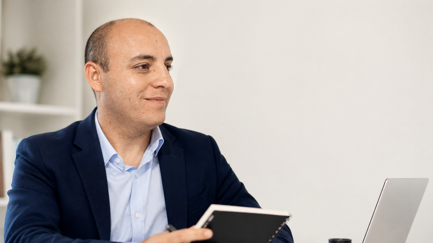 Fernando Conturso trabajando sobre un diagnóstico operativo